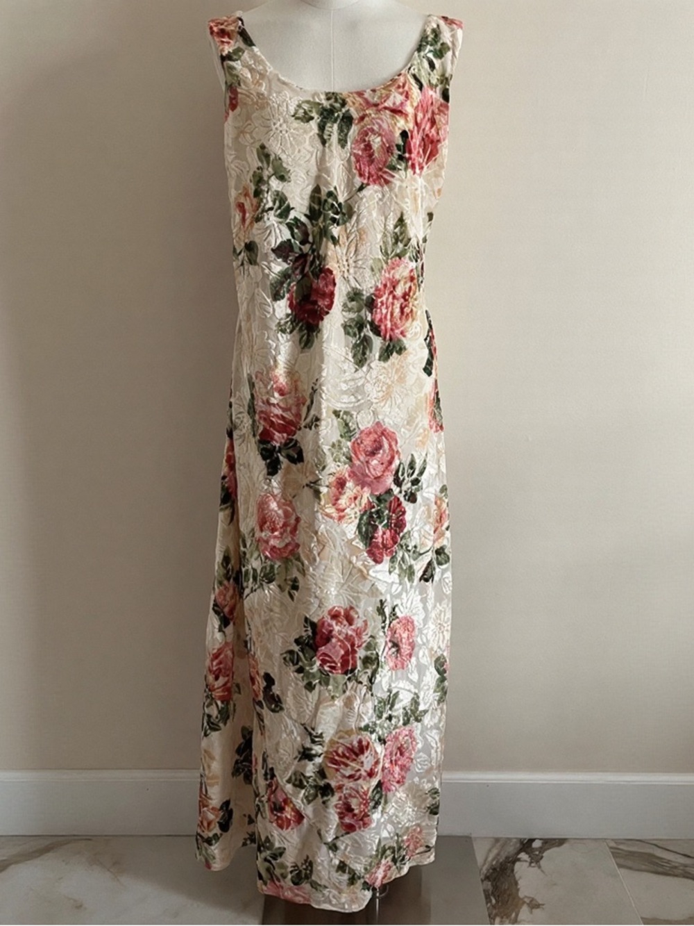 Vintage floral dress